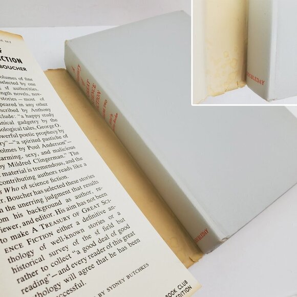 Treasury Great Science Fiction Vol. 2 Anthony Boucher Vintage 1959 Wear Intact - Picture 3 of 13